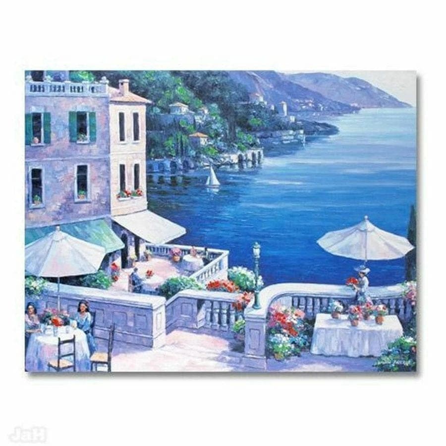 John Zaccheo, 'Timeless Splendor', Hand-Embellished Canvas Giclee COA 40"x30" photo 2