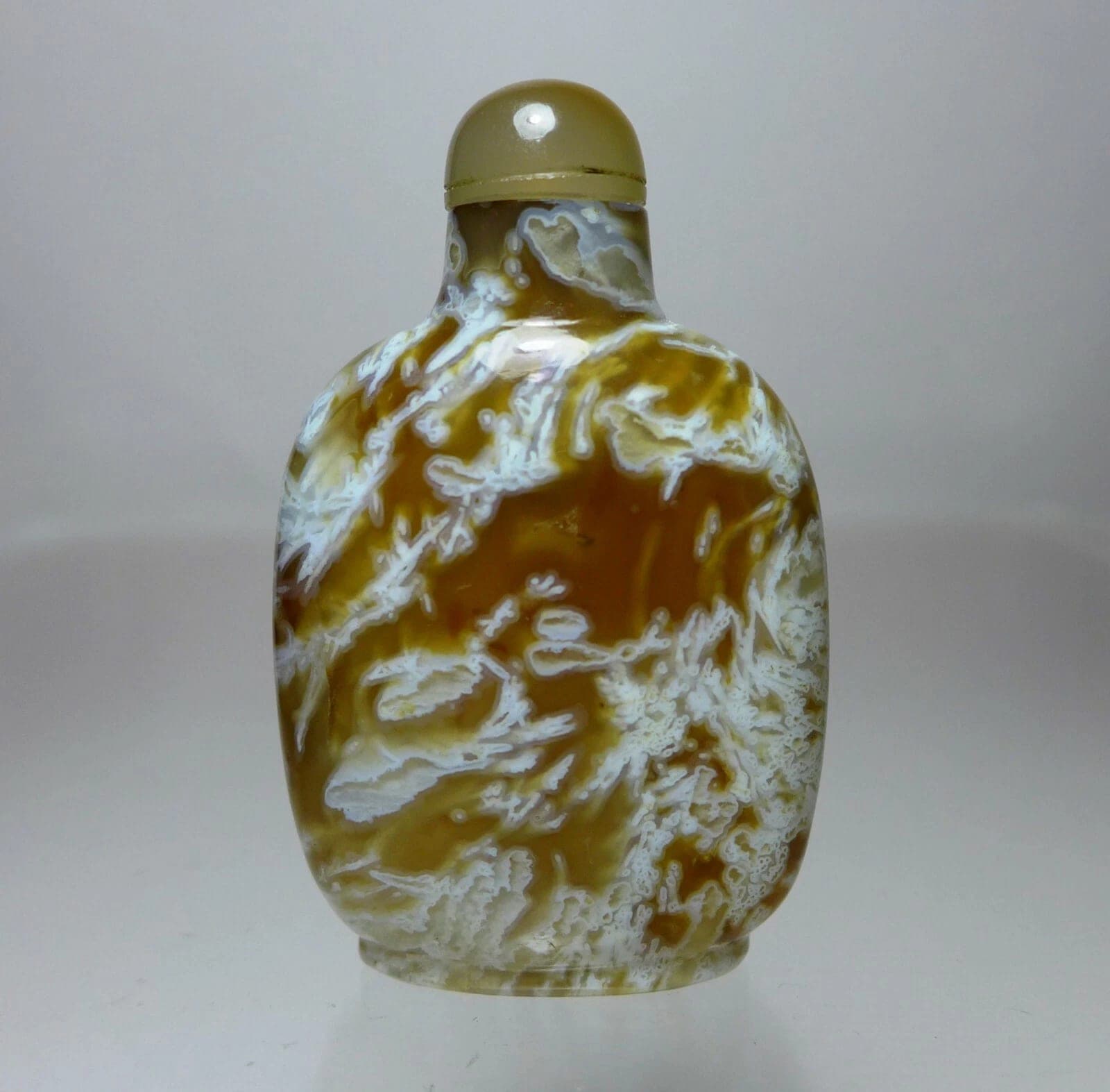 DENDRITIC CHALCEDONY Snuff Bottle, 18th/19th Century photo 2