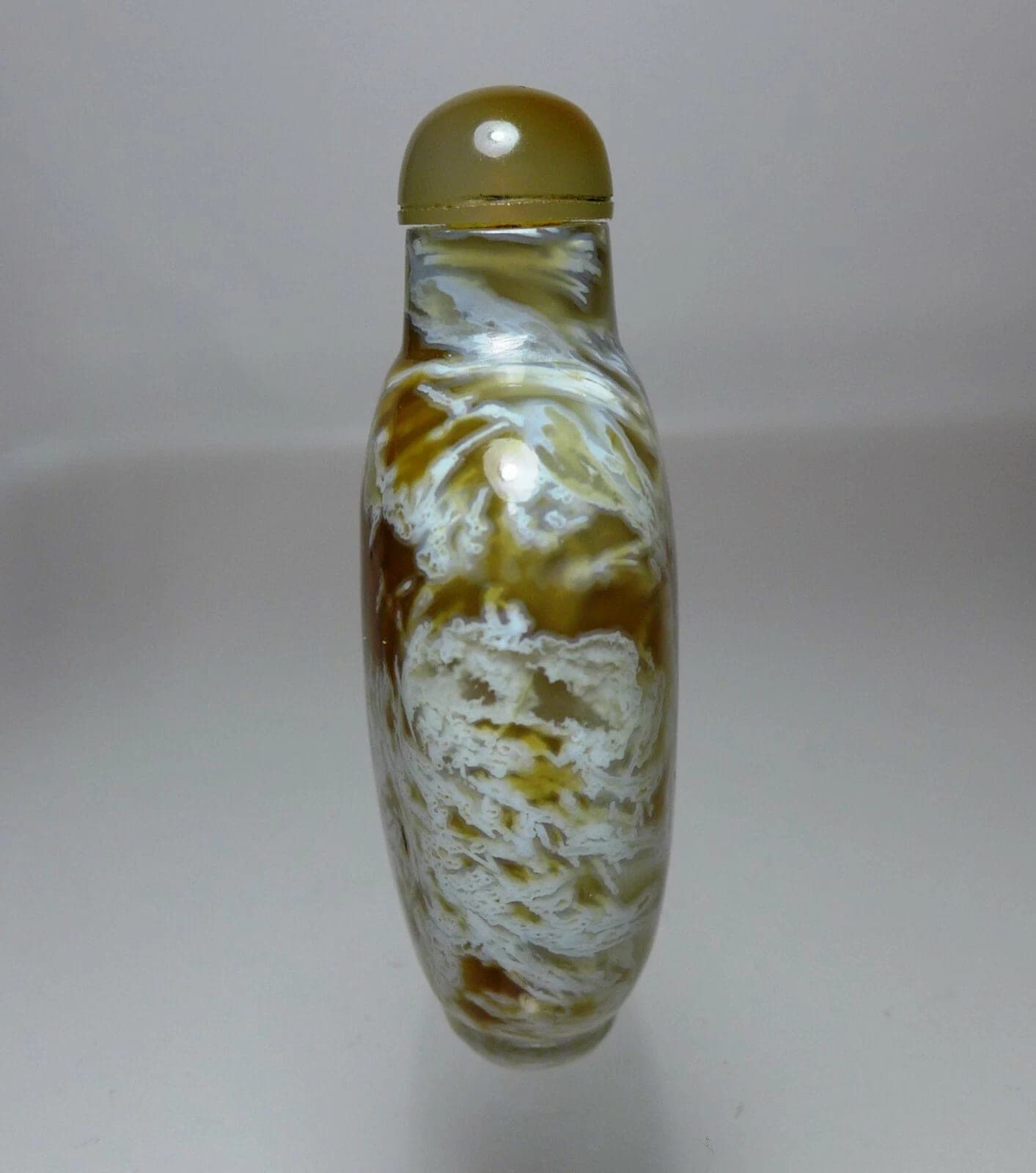 DENDRITIC CHALCEDONY Snuff Bottle, 18th/19th Century photo 5