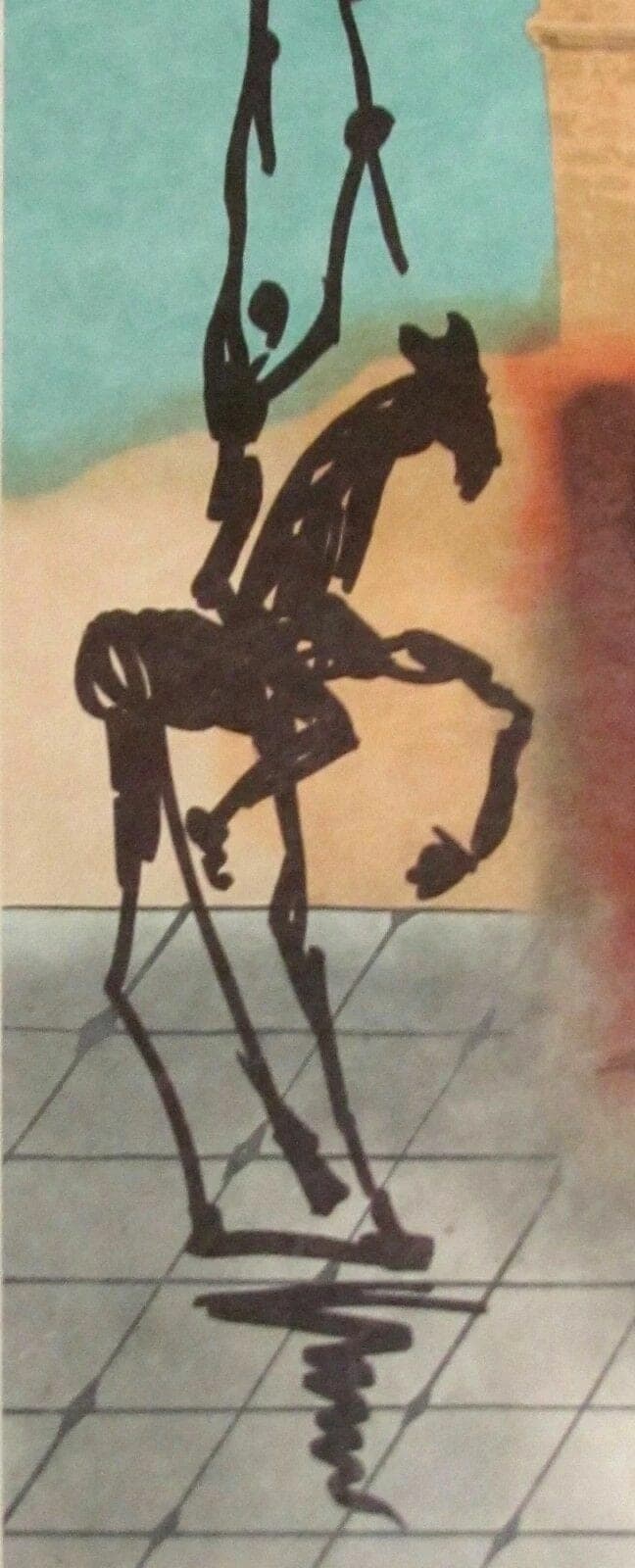 SALVADOR DALI "Gateway to the New World, Original Hand-Signed Lithograph, 1980 photo 3