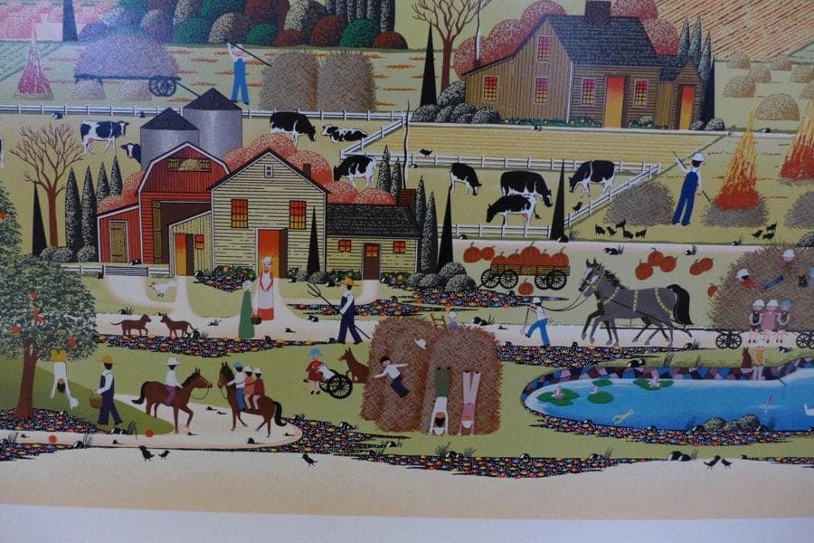 Nicky Watanabe, "Hayride",  Limited Author Sign/Number Serigraph photo 2