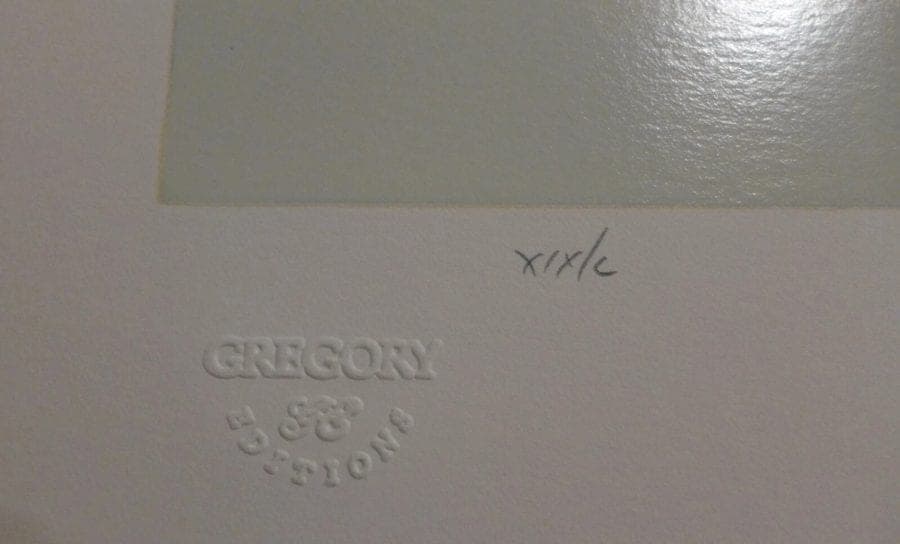 Nicky Watanabe, "December 24th",  Limited Author Sign/Number Serigraph photo 3
