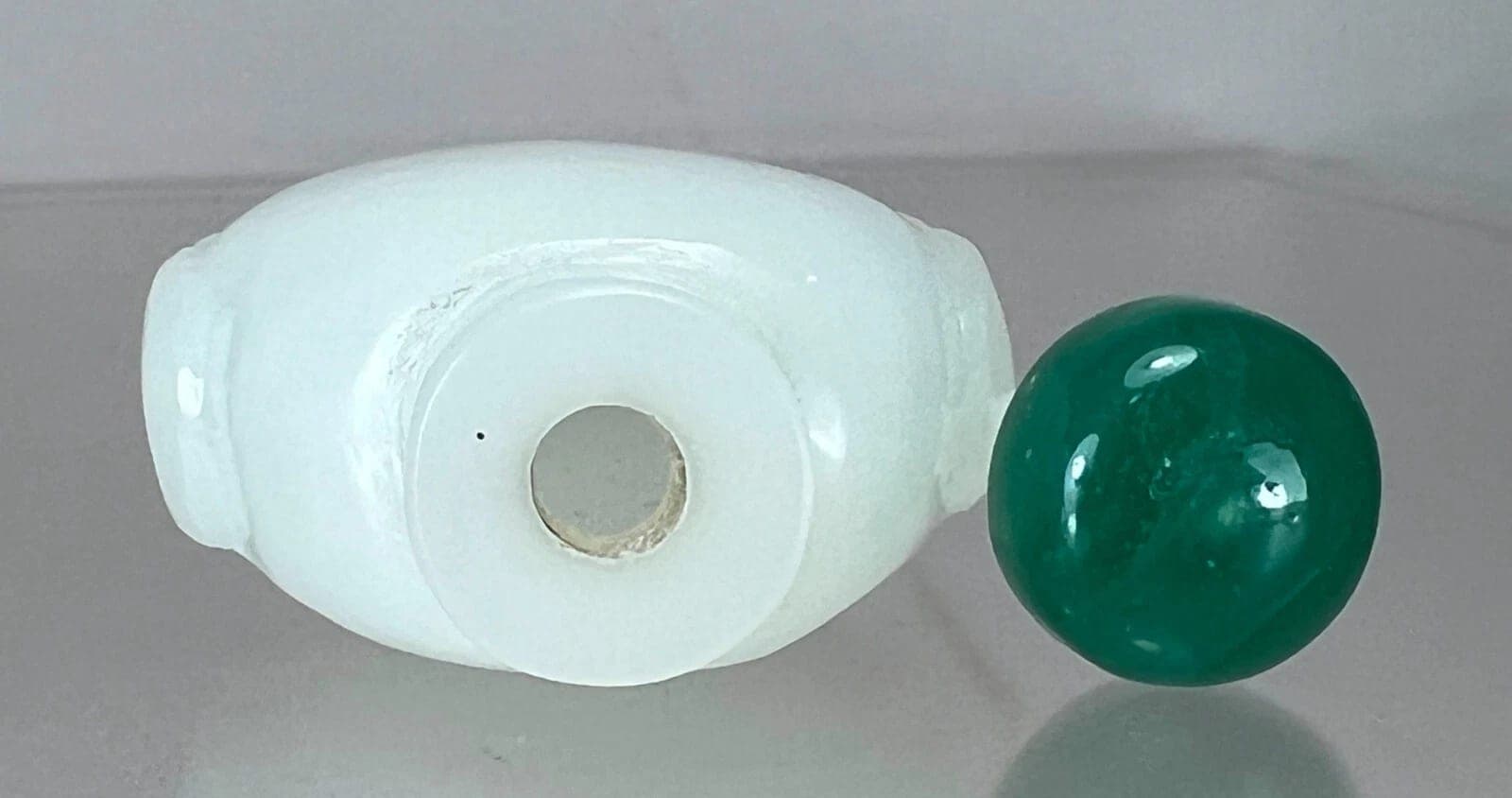 19th Century, Chinese Peking Glass Snuff Bottle photo 6