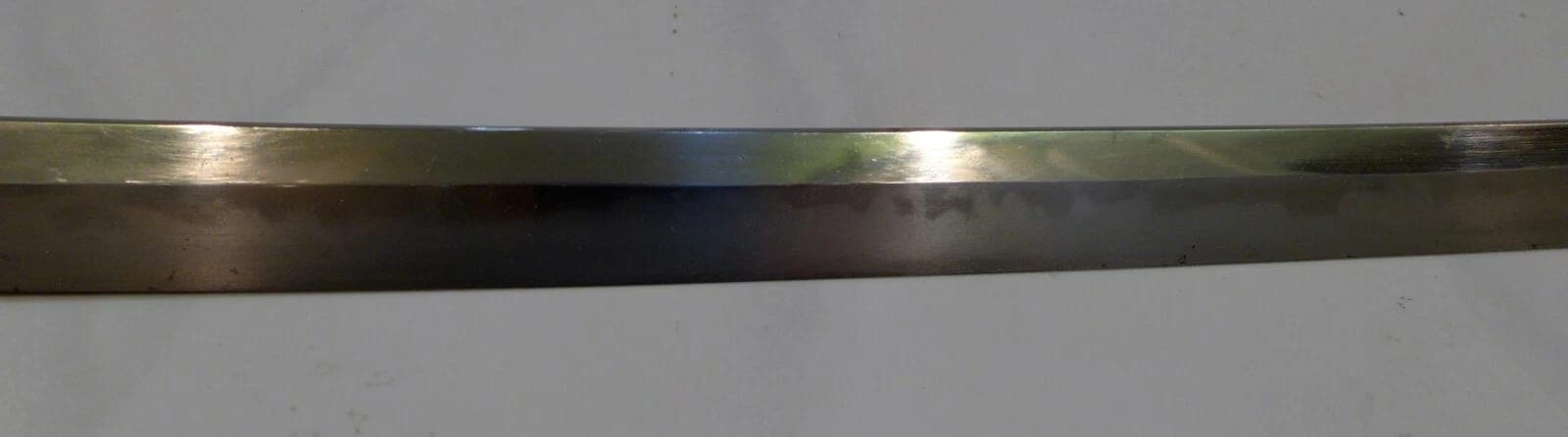 Shinto Japanese Samurai Sword (Wakizashi) with Sayagaki, Signed Tadakuni photo 9