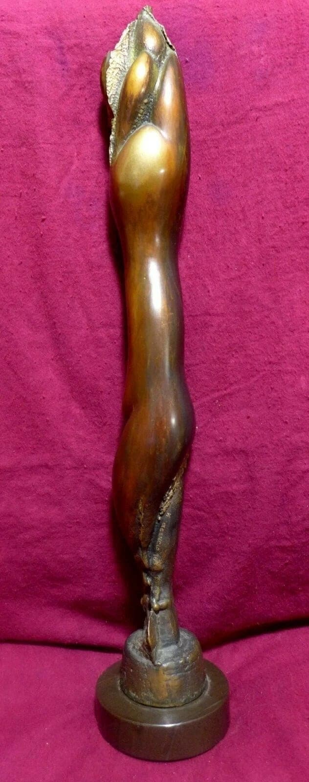 JUAN JOSE ASENCIO, Torso, Unique Bronze Sculpture photo 3