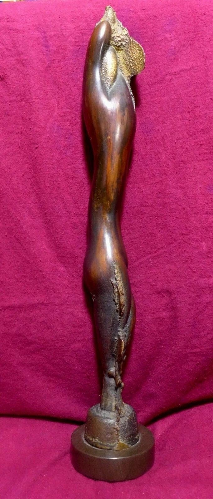 JUAN JOSE ASENCIO, Torso, Unique Bronze Sculpture photo 4