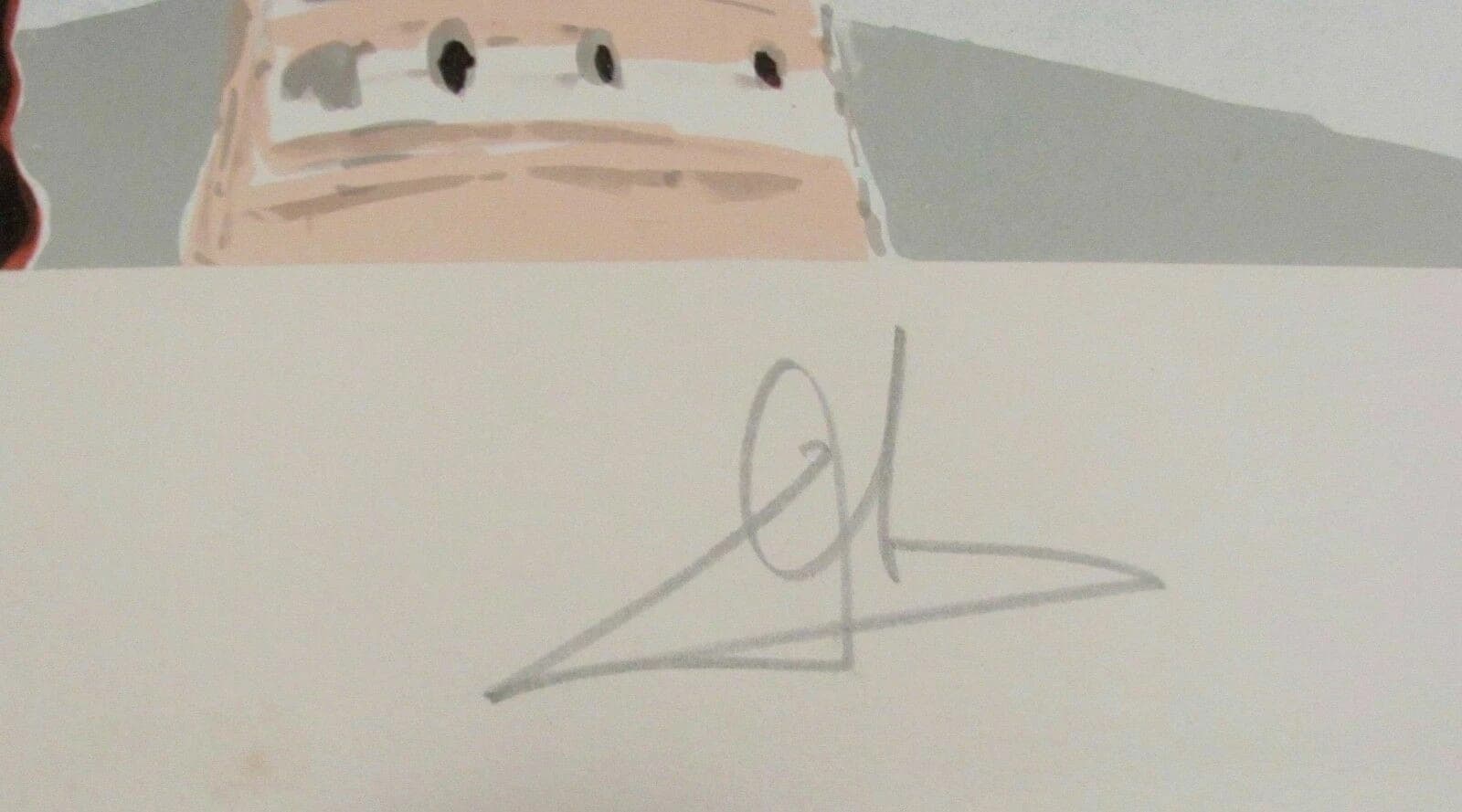 SALVADOR DALI "The Harbinger", Original Hand-Signed Lithograph, 1980 photo 6
