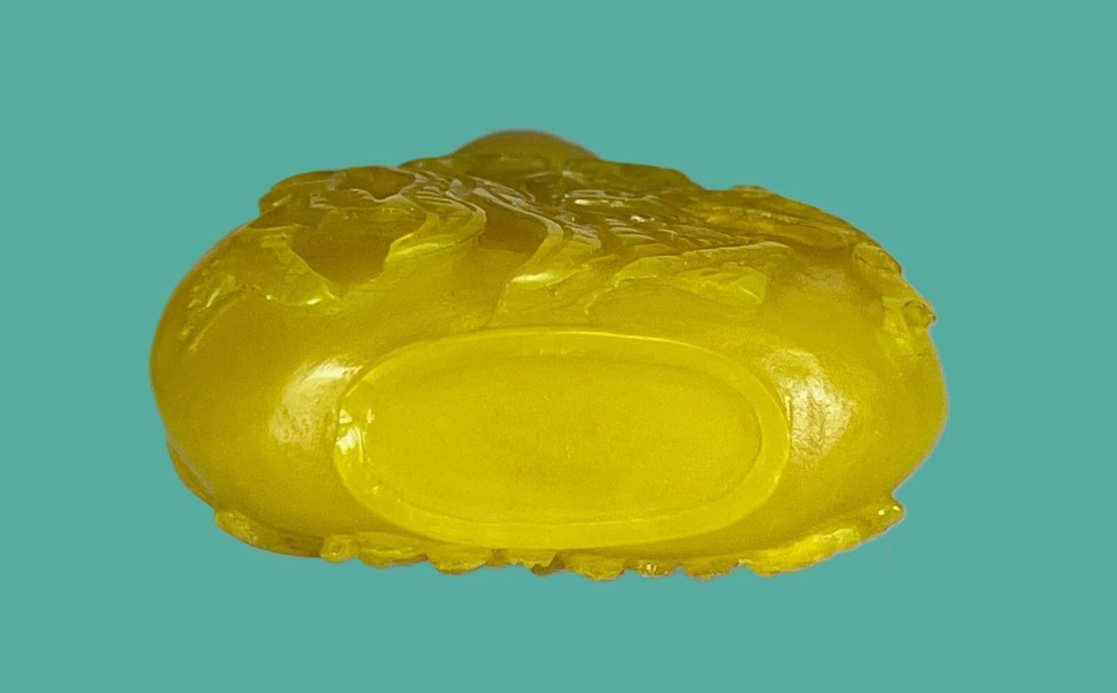 Miniature Peking Glass Carved SNUFF BOTTLE - 18/19th Century photo 6