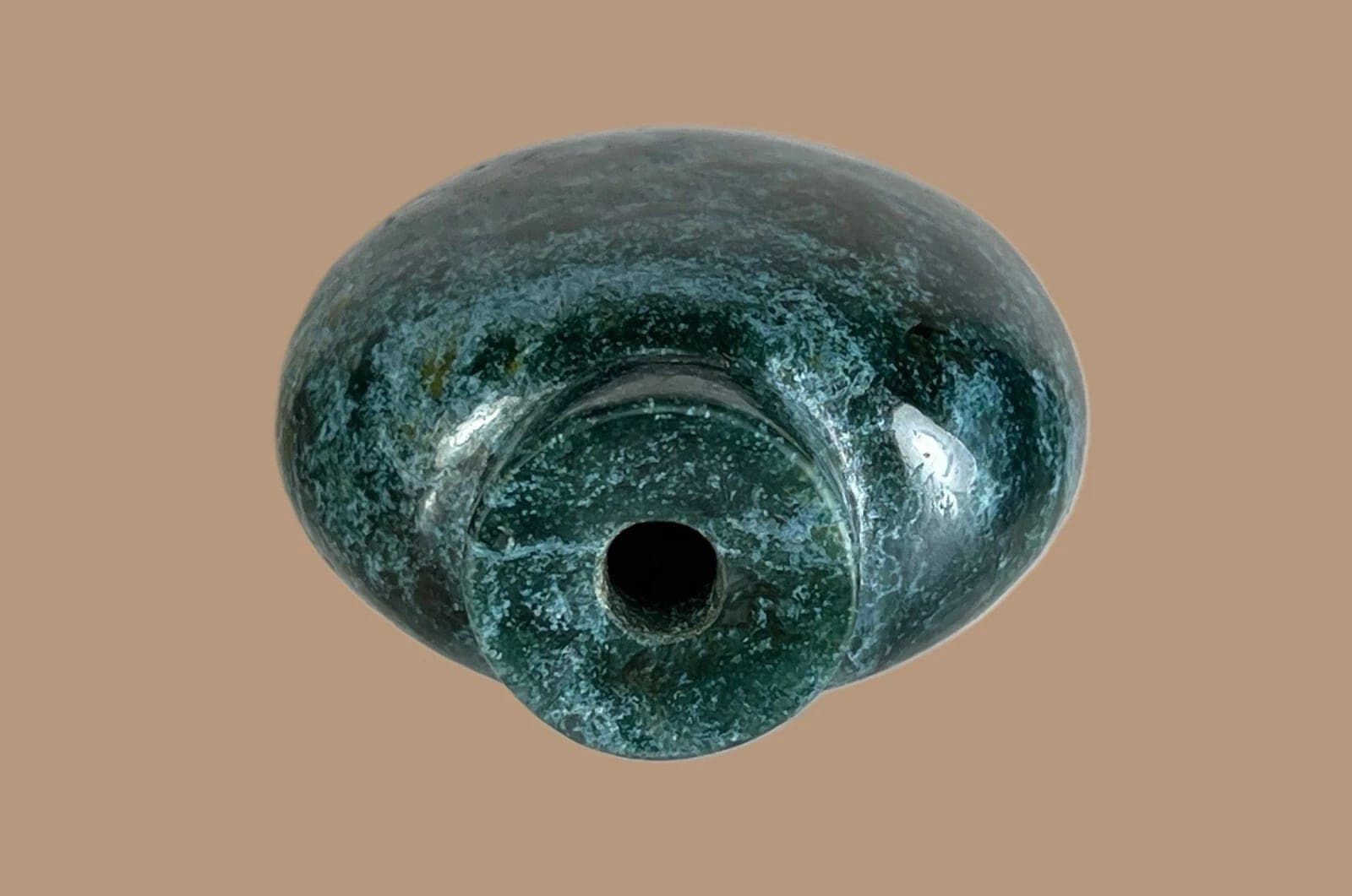 DENDRITIC Moss Agate Snuff Bottle, Qing Dynasty, 18th/19th Century photo 8