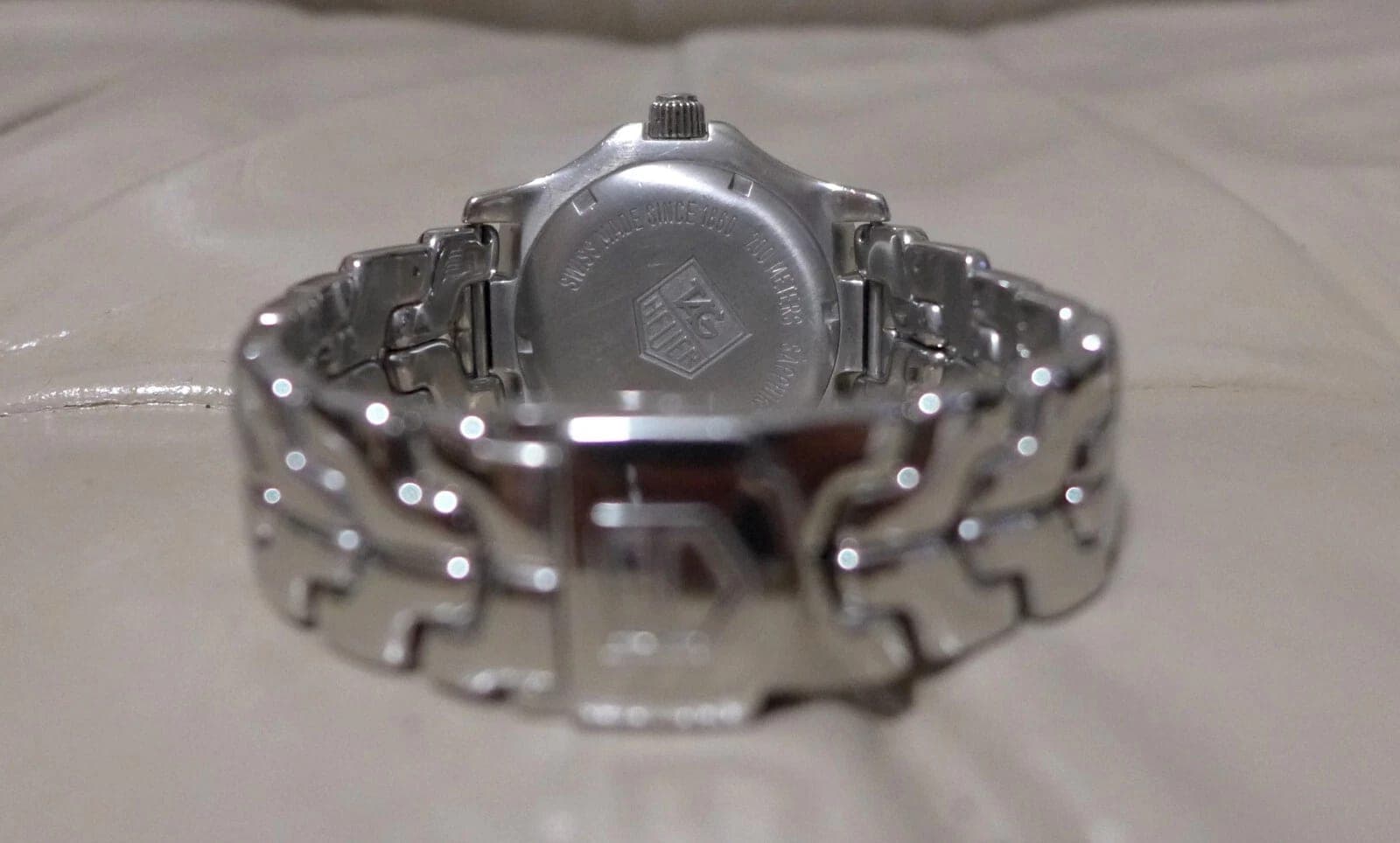 TAG Heuer LINK  Professional St Steel, White Dial Men's Watch Mint WT1114, 42mm photo 5